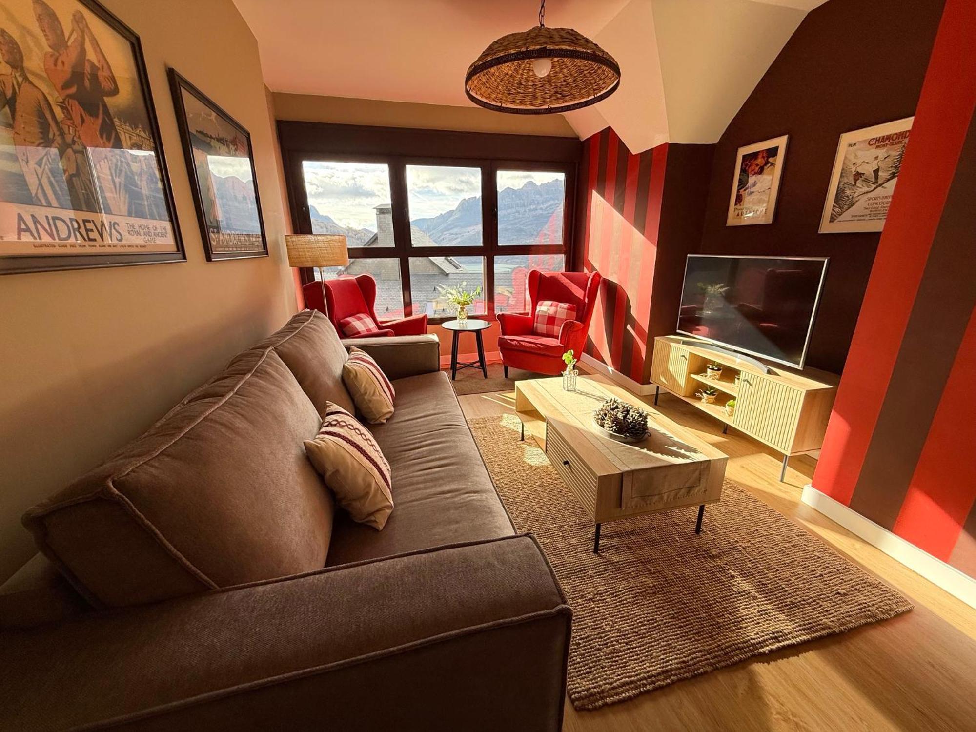 Apartamento Vistas Pena Telera Con Wifi Пантикоса Экстерьер фото